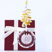 H& D Хрустальная стеклянная подвеска в виде солнца чакра Suncatcher кристалл Радуга производитель Висячие кристаллы для окна