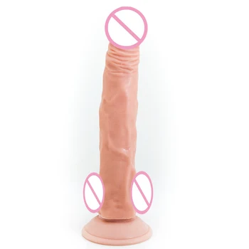 camaTech 9inch Giant Dildo Realistic Balls Extreme Big Flexible Penis Super Huge Silicone Dick With Strong Suction Cup For Women 3