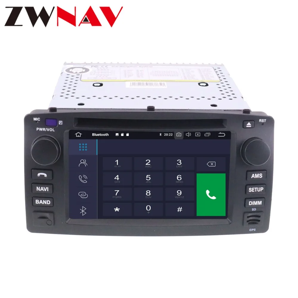 Clearance ZWNAV Android 9.0 4+32GB Car DVD Player for Toyota Corolla 2001- 2006 Radio Ibiza GPS Navigation Mirroring link head unit px5 3