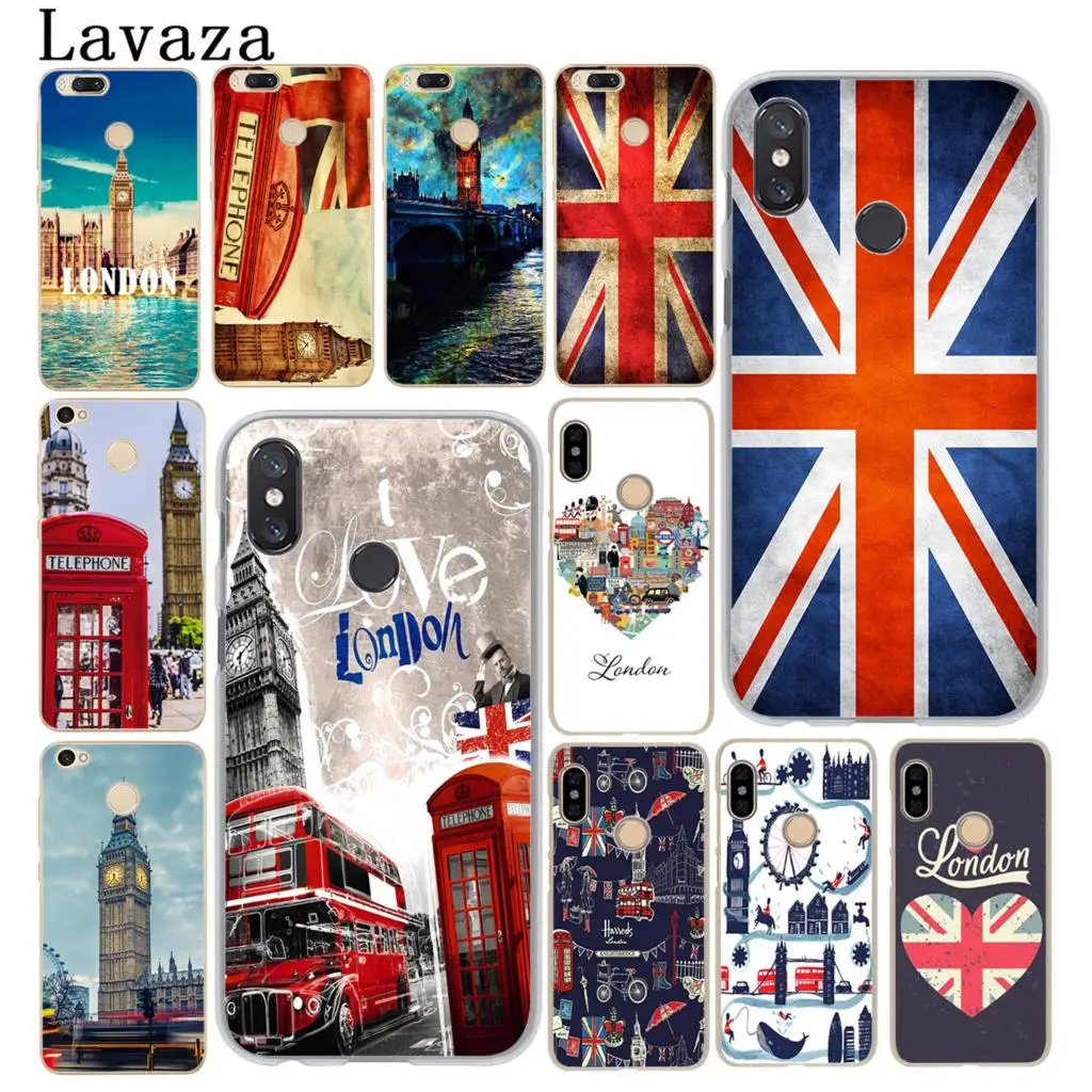 

Lavaza Flag United Kingdom London Phone Case for Xiaomi MI 9 9T CC9 CC9E A3 Pro 8 SE A2 Lite A1 pocophone f1 5X 6 6X MAX 3 Mi9