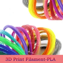 High Quality 1.75mm PLA Filament For 3D Printing Pen Smooth 3d Printing Materials For 3 D Printer Not Plug Color Free Shipping