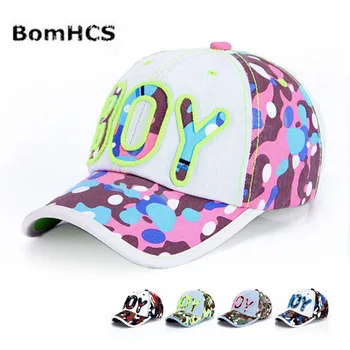 

BomHCS Summer Floral Camouflage Womens Letters BOY Denim Baseball Cap Casual Sun Hat AM17228MZ2