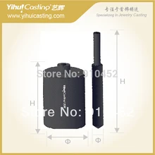 Литье тигельный графит и графит пробка для Tanabe использовать высокой чистота графита плавления и литейный тигель G. GC. T0010/T001S