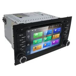 2din автомобильный DVD GSP Navi Android8.0 4 + 32 для Audi A4 gps (2002-2008) audi S4/RS4/8E/8 H/B6/B7 с gps Bluetooth Радио RDS Canbus карта