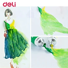 Для кулинарно-деликатесной продукции партия из 12/18/24 цвета, быстро сохнут, гуашь для школьников для рисования набор для рисования фирменные Канцтовары Детские товары для рукоделия