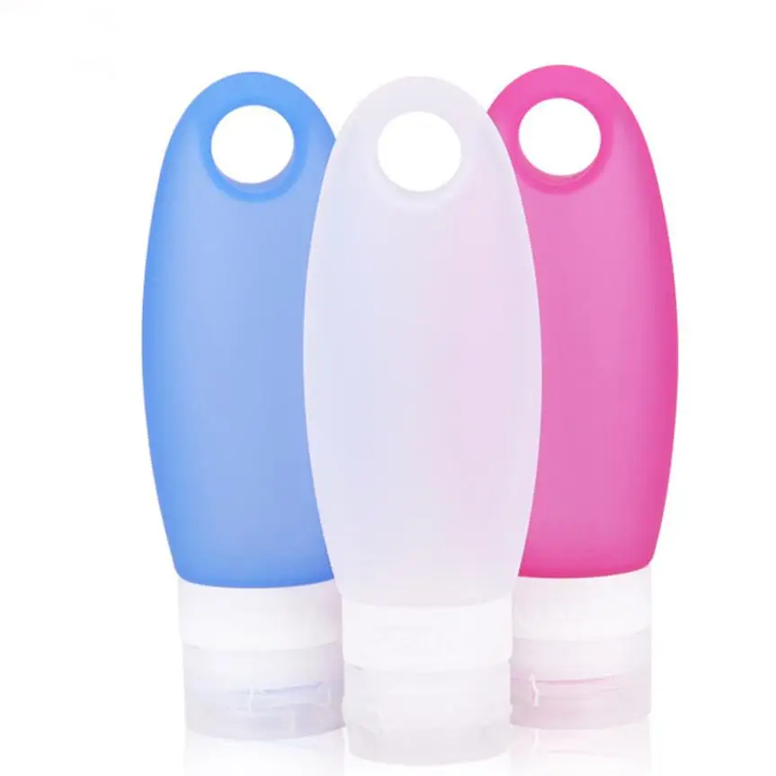 1PC 98ml Refillable bottle Stylish Transparent Portable Travel Shower