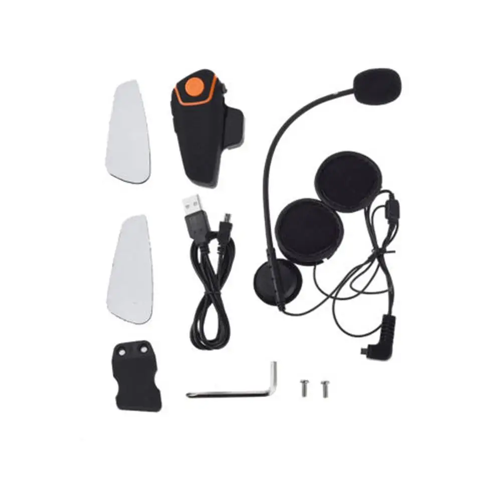 

1000m Waterproof Motorcycle Helmet Bluetooth Headset Small Convenient Outdoor Headphones Motorcycle Electronic Accessories