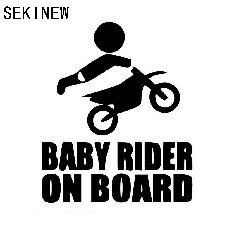 

Baby Motocross Rider On Board Sign Vinyl Car Stickers Decal Accessories car stickers and decals