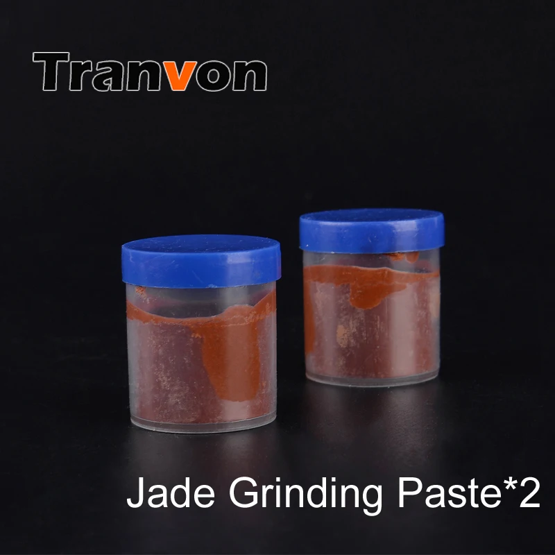 TRANVON 2Psc Abrasive Paste Lapping Paste Iron Trioxide Wool Grinding