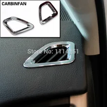 ABS Chrome вентилятором воздушный Windows рамы Планки модификации 2 шт./компл. Стикеры для Jeep Cherokee