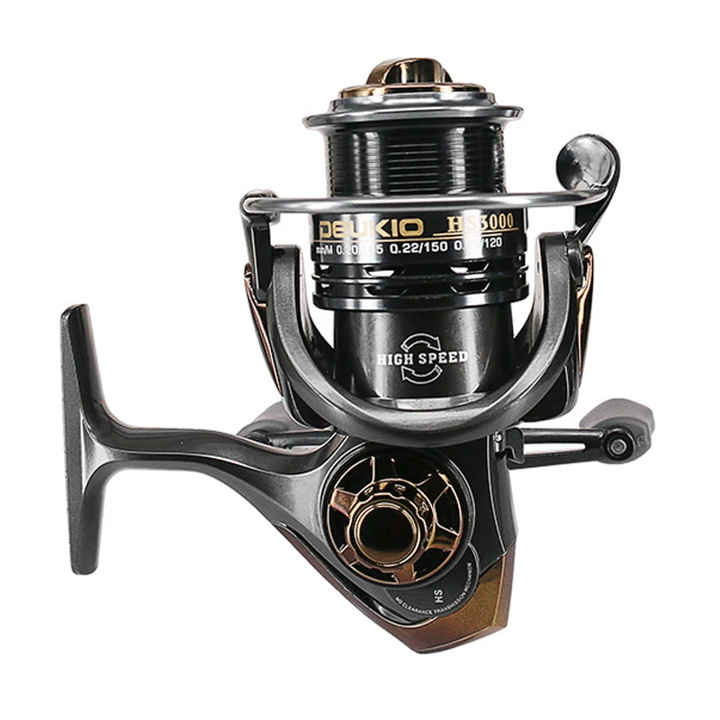 

Double Rocker Arm HS2000/HS3000 7.1:1 Squid Tackle Fishing Wheel Metal Fish Driving Tool Lure Spinning Saltwater Fishing Reel