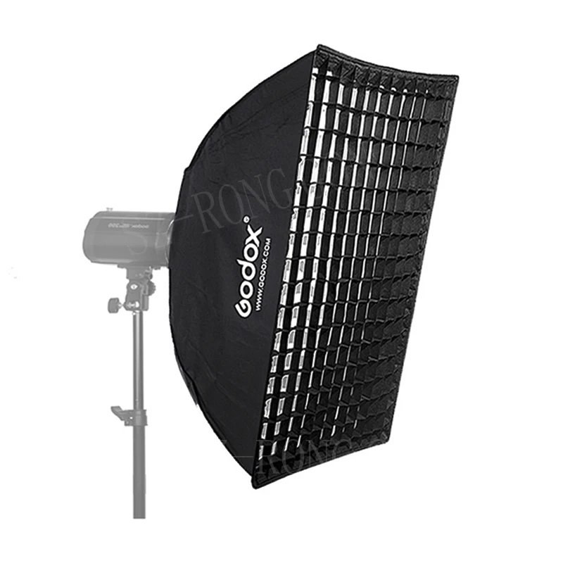 Godox FW60* 60 60*60 см 23," x 23,6" полоса улей сотовый софтбокс с решеткой с креплением Bowens