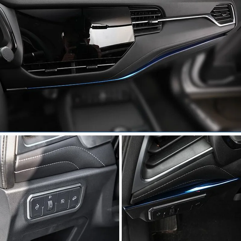 Tonlinker наклейки на крышку центральной консоли салона автомобиля для Haval F7/F7X 2018 19