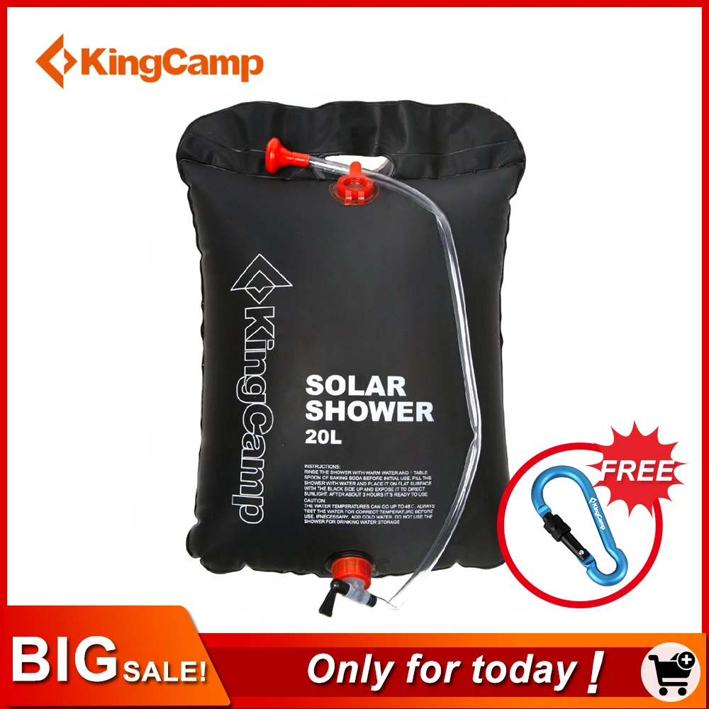 KingCamp 20L Water bag Camping Ultralight Shower bag PVC Folding bag
