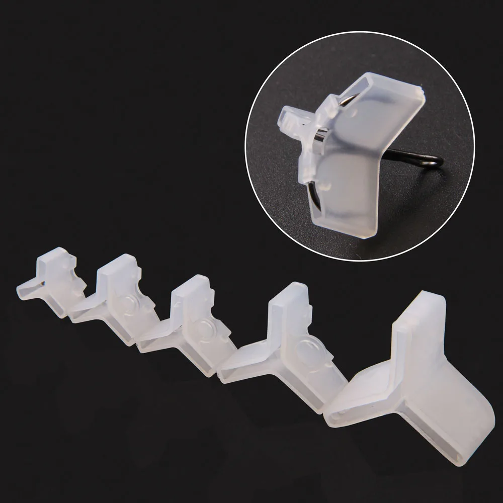 

20Pcs Fishing Treble Hooks Covers Case Bonnets Caps Safety Protector Cover For Lures Hooks Fishing Accessories