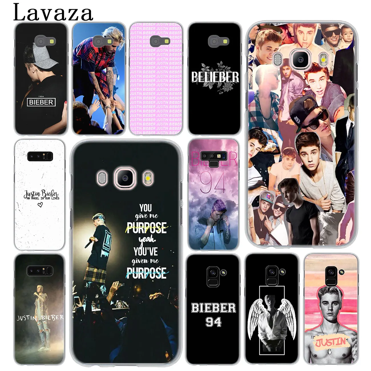 Lavaza Justin Bieber Phone Case for Samsung Galaxy A9 A8 A7 A6 Plus 2018 A5 A3 2017 2016 2015 Note 9 8 A8Plus Cover