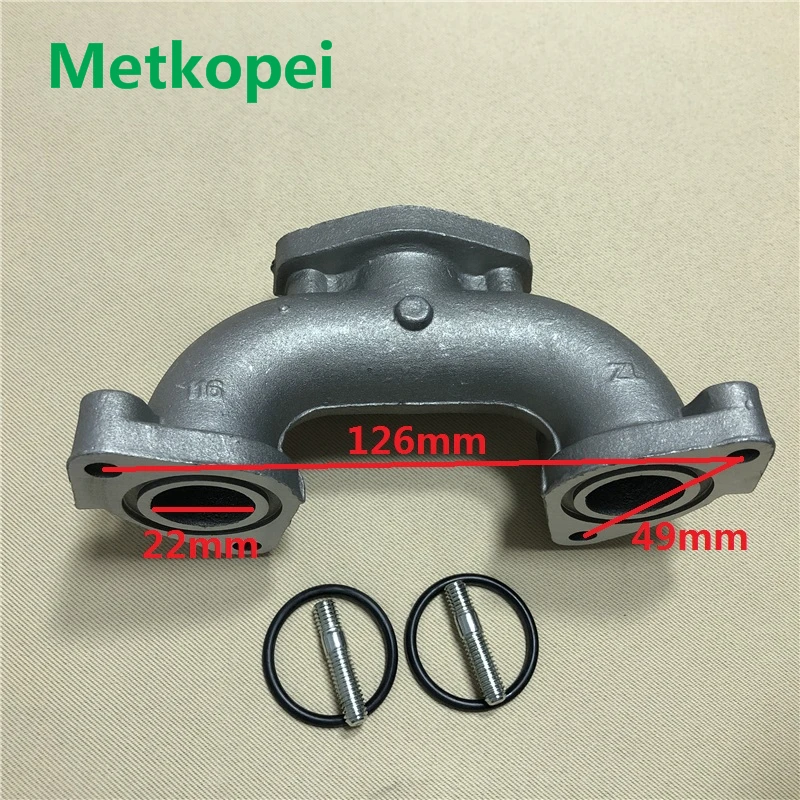 

Motorcycle CBT125 CM125 carburetor interface adapter intake manifold glue for Honda 125cc CBT CM 125 refit joint connector
