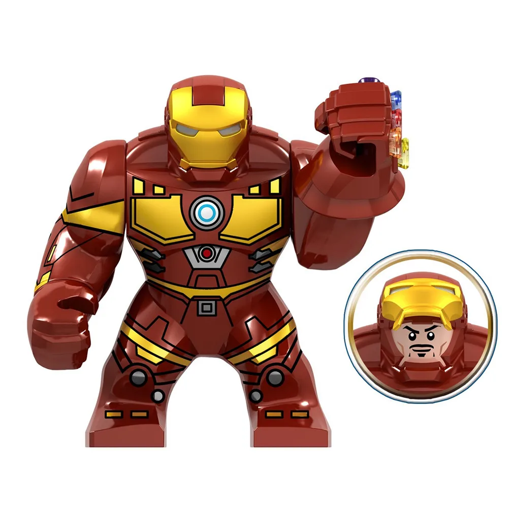 

2019 Marvel Avengers:Endgame Super Heroes Thanos Iron Man Infinite Gloves Building Blocks Bricks Kids Toys Compatible With Lego