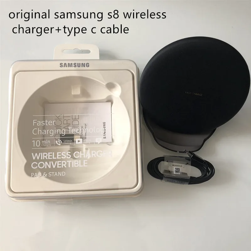 

Original Samsung S8 Fast Wireless Charger Qi Smart Quick Charge For iPhone X XR XS 8/Galaxy s7 S9 S10 Plus Note 3 5 8 9 mi 9 9s