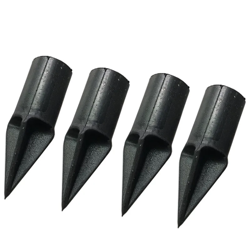 24pcs Archery Target Broadhead Rubber Arrowhead Practice Shooting Tips
