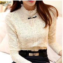 2018 women tops and blouses Women Clothing fashion Blusas Femininas Blouses Women Shirts Crochet Blouse Lace