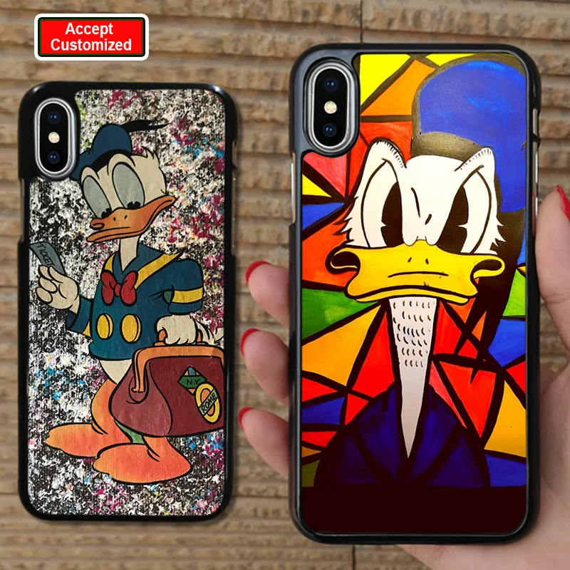 

Donald Duck Case Shell Cover for Samsung Galaxy Note 8 9 S8 S9 S10 Plus S10E S6 S7 Edge Child Gift