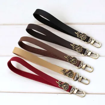 

Free shipping 17cm super-fibre faux leather , purse handle 5 colors/lot