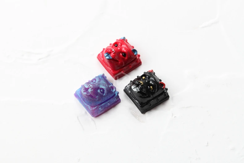 Groupbuy Бесплатная доставка колпачки для ключей BoB Year of Dog из смолы Artisan новинка