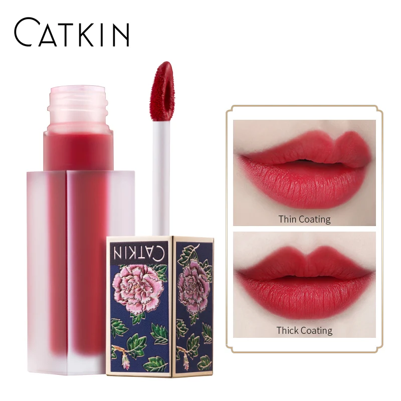 Catkin 永遠の愛ビビッドメロディリップグロス 4 2 グラム C01 朱色リップグロスグリッター中国メイク栄養フルサイズ リップグロス Aliexpress