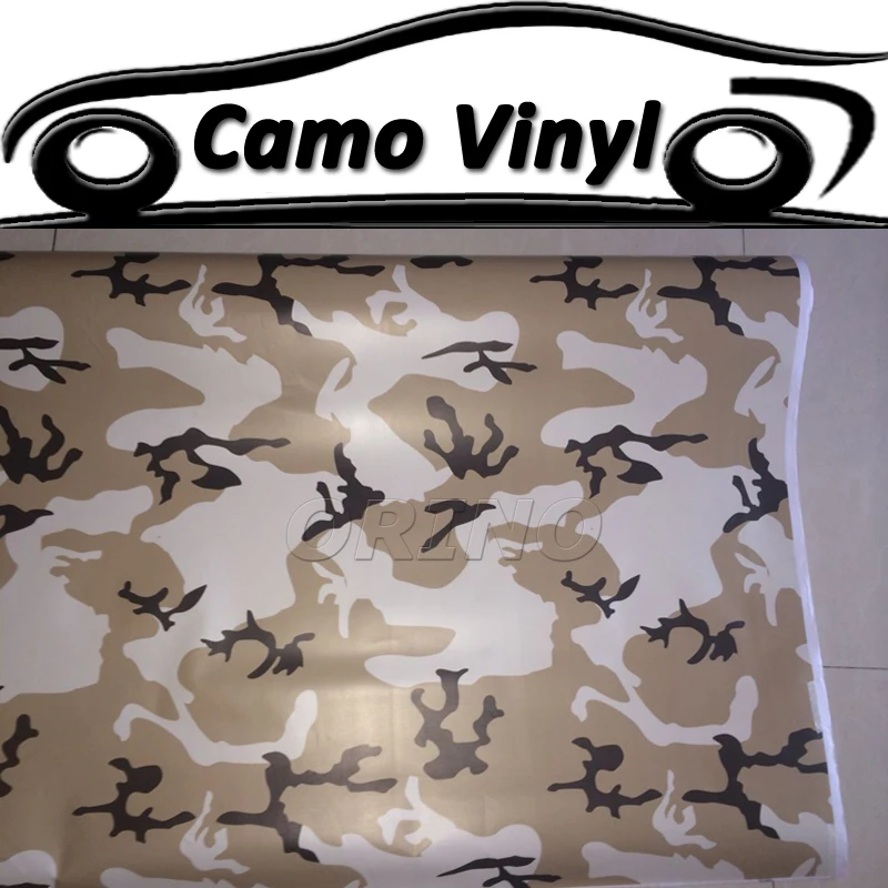 

Car Styling Desert Camo Camouflage Vinyl Wrap Desert Wrapping Film Sticker Auto Vehicle Body Covers Wraps Air Bubble Free