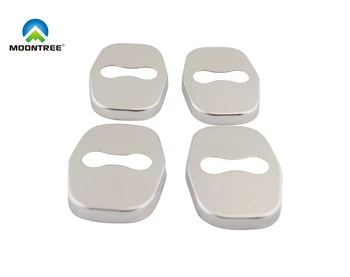 

4 pcs Silver Car Door Lock Protective Cover for Citroen Picasso C4L C5 C3-XR