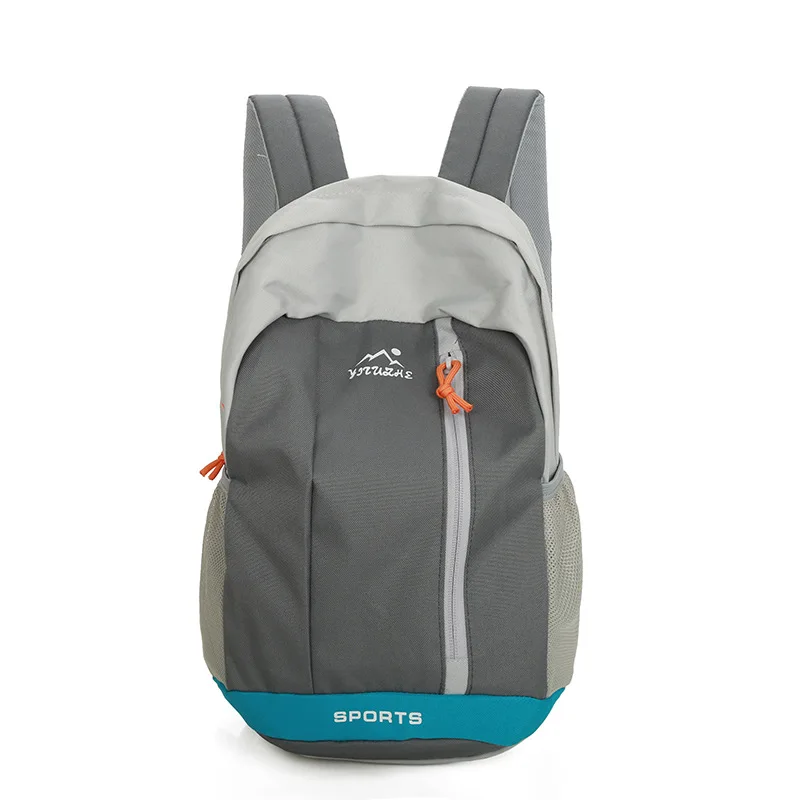 Повседневный мягкий рюкзак из водонепроницаемой нейлоновой ткани 15L& 20L рюкзаки для взрослых и детей рюкзак для путешествий мужские детские рюкзаки - Цвет: blue