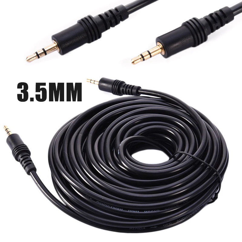 Onsale 1pc 1.5/3/5/10M 3.5mm Male to Male Audio Stereo Aux Cable 3.5 to 3.5 Audio Extension Cables Supports PC MP3 DVD Mayitr цена Onsale 1pc 1.5/3/5/10M 3.5mm Male to Male Audio Stereo Aux Cable 3.5 to 3.5 Audio Extension Cables Supports PC MP3 DVD Mayitr цены онлайн