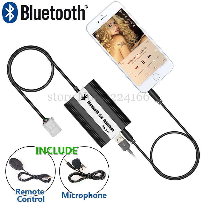 SITAILE A2DP MP3 музыкальный плеер Автомобильный Bluetooth комплект адаптер для peugeot 207 307 RD4 Citroen RT4 C2 C3 12PIN интерфейс USB зарядное устройство