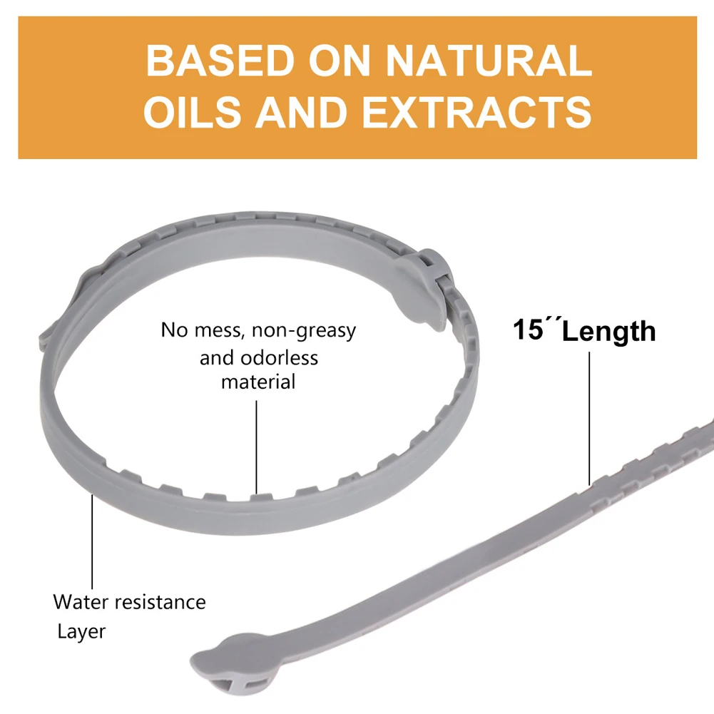 Новое поступление насекомых Репеллент воротник анти-Блоха Кольцо Насекомых репелленты от комаров поставки домашних собак натуральный