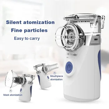 

Portable Handheld Nebulizer For Adult Kid Family Health Care Facial Steamer Nebuliser Steaming Atomizer Respirator Humidifier