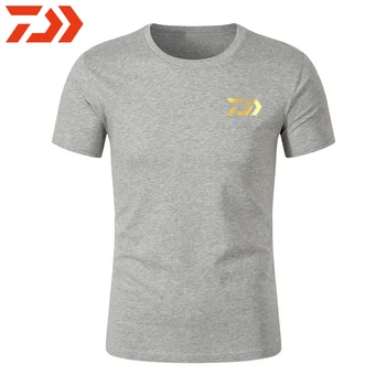 

2019 New Fishing Clothing Shirt Men Outdoor Sports Breathable Fishing Shirt Hiking Camping Quick Dry Summer Daiwa Fishing Jersey