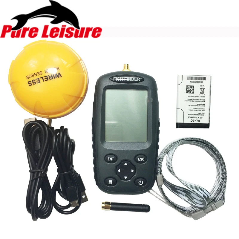 

Pureleisure Fish Detector Wired / Wireless Fish Finder Fishing Acoustic Visual Underwater Ice Fishing Camera