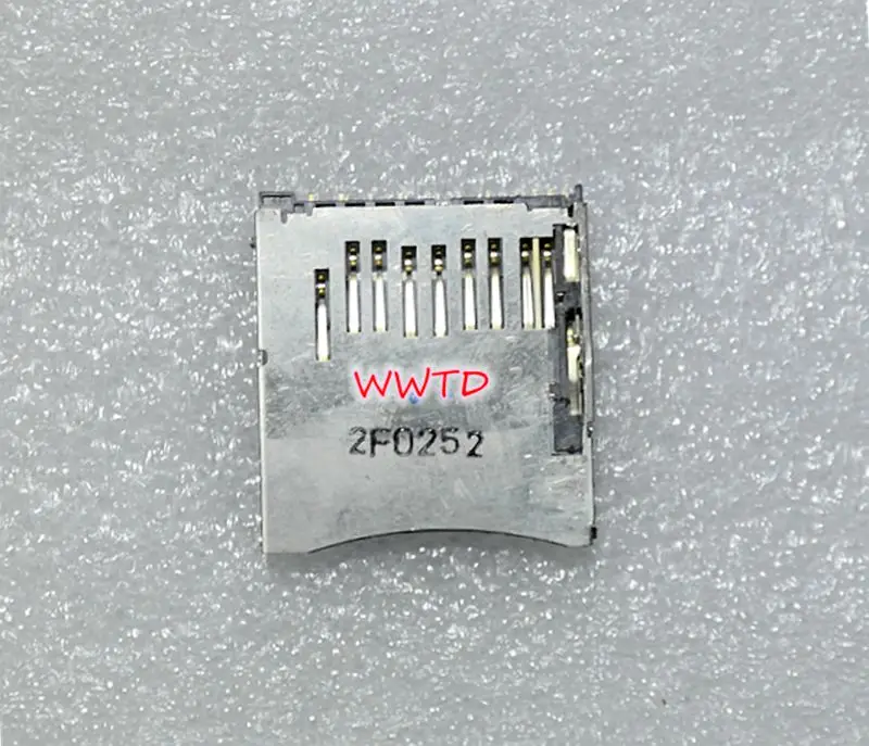 5PCS Used SD memory card slot Repair parts for Nikon D3000 D3100 D5100