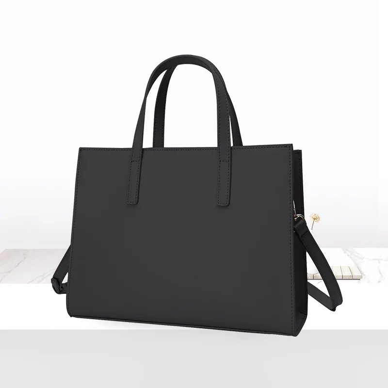 Летняя модная женская сумка из натуральной кожи, сумки через плечо, большие сумки через плечо для женщин, сумки-мессенджеры, черные, белые - Цвет: Black