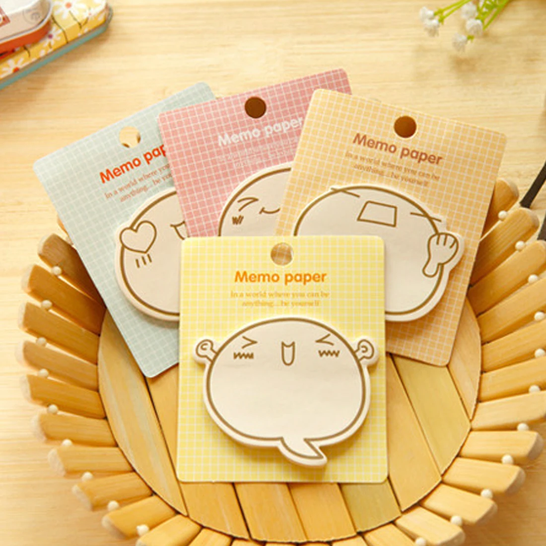 

New Hot Kawaii Creative Sticker Notes Paper Cartoon Message Note Book Memo Pad School Office Stationery Label Gifts 30 pages