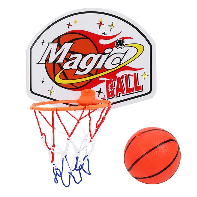 Indoor Plastic Basketball backboard Hoop Basketball Box Mini Basketball