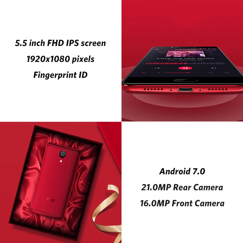 Elephone P8 Helio P25 Восьмиядерный 5 дюймов мобильного телефона Android 7 0 6 ГБ Оперативная