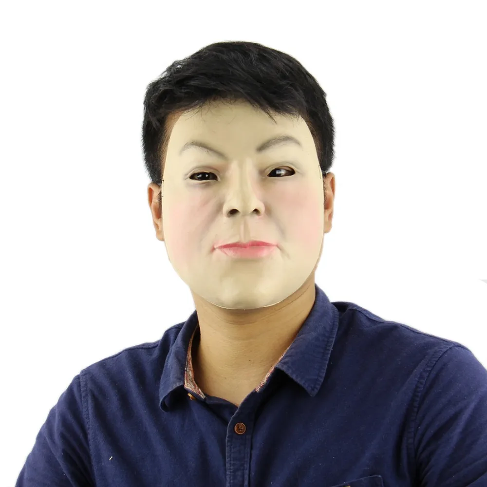 

Creepy Party Novelty Halloween Costume Party Latex Head Mask a live broadcast of a funny man party The Clown Overhead Mask