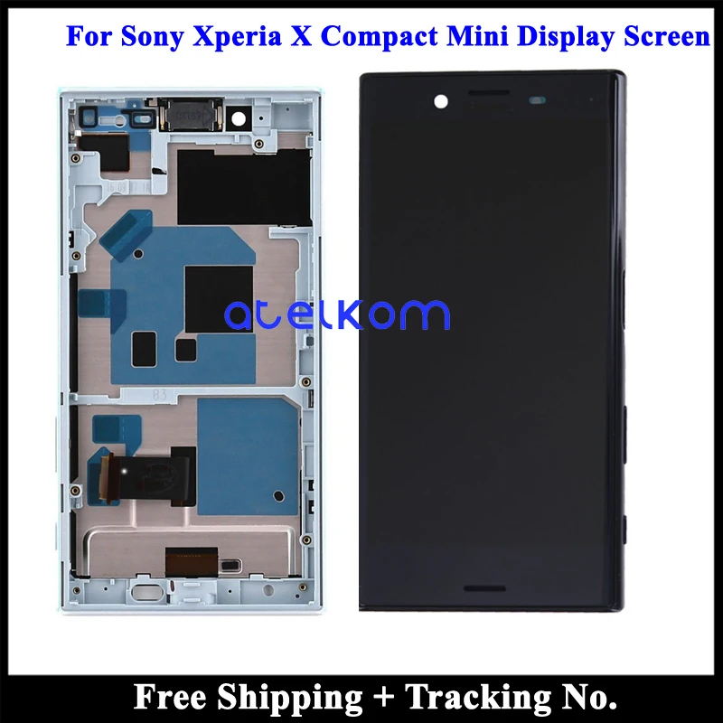 ЖК дисплей 4 6 дюйма для Sony Xperia X Компактный F5321 MINI сенсорный экран с цифровым