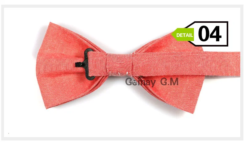 New Men's solid color cotton bow tie double Candy-colored Suit Bowtie Unisex Cotton Double-deck Bowties for Man Male Neckwear