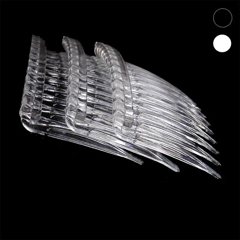 

1pc 7x5cm 15 Teeth Fancy DIY Plastic Hair Clip Comb Women Bridal Wedding Veil Holder Transparent Beauty Styling Tool