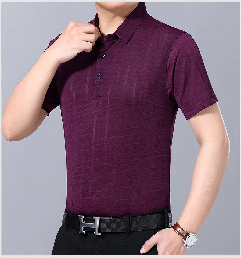 Брендовая Повседневная летняя рубашка поло с коротким рукавом, мужская рубашка из Джерси, роскошные мужские футболки поло, качественная модная одежда 50592