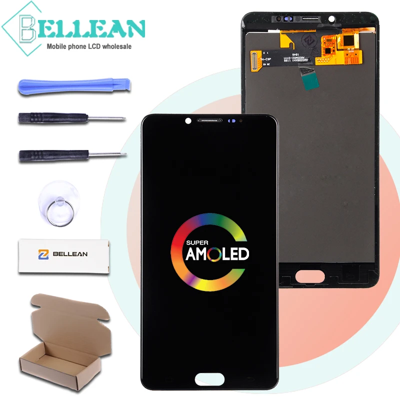 

Discount Catteny For Samsung Galaxy C9 Pro Lcd With Touch Screen Digitizer Assembly Replacement+Frame 5.7inch C9000 Display