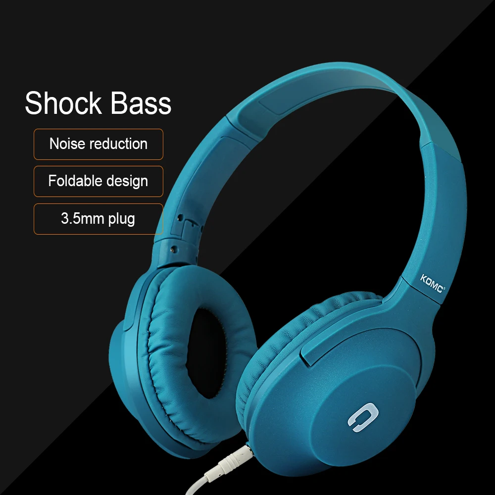 Original 3.5mm Wired Headphone headphones Gaming Headset Music Earphone For PC Laptop Computer Mobile Phone
